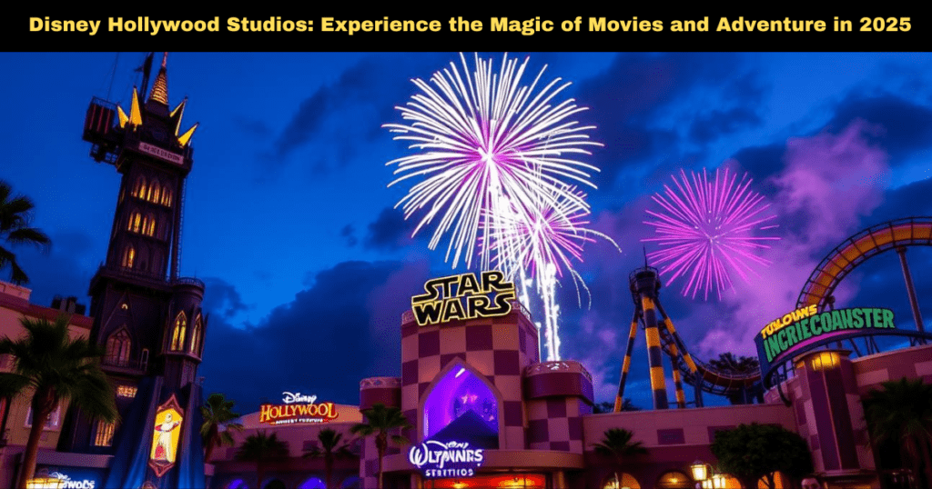Disney Hollywood Studios: Experience the Magic of Movies and Adventure in 2025