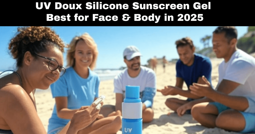 UV Doux Silicone Sunscreen Gel Best for Face & Body in 2025