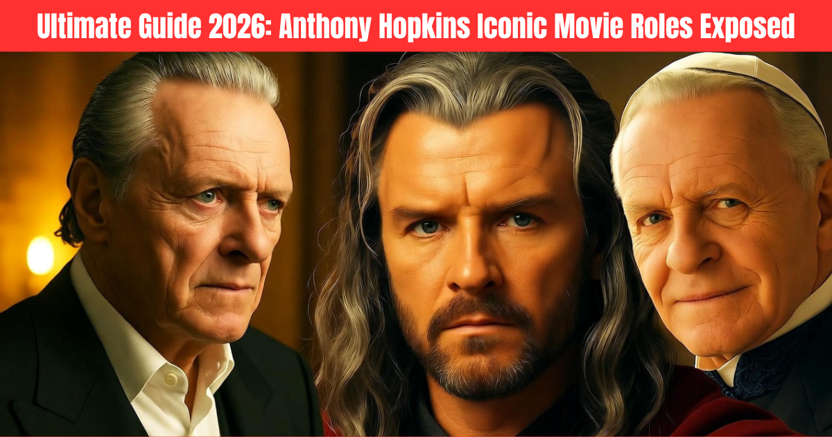 Ultimate Guide 2026: Anthony Hopkins Iconic Movie Roles Exposed