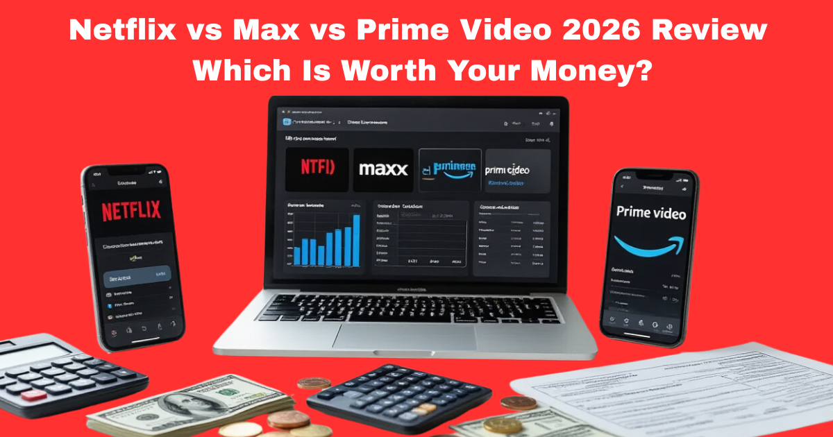 Netflix vs Max vs Prime Video 2026 Review: Which Is Worth Your Money?