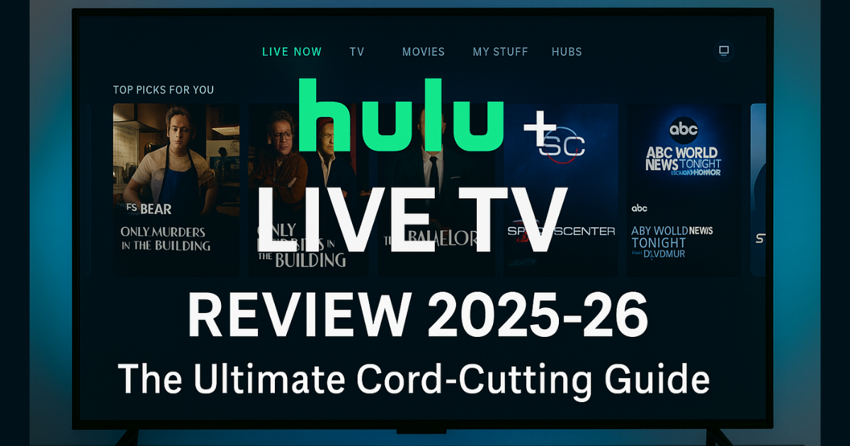 Hulu Live TV Review 2025-26: The Ultimate Cord-Cutting Guide